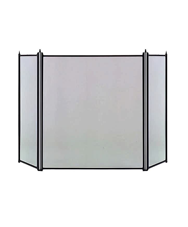 3 Tarafı Fileli Siyah Siperlik