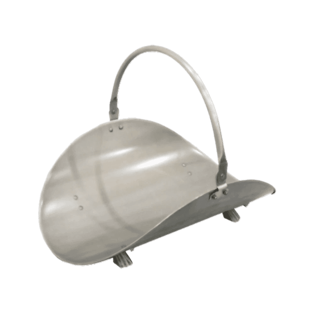 Sade Kulplu Metal Açık Odunluk