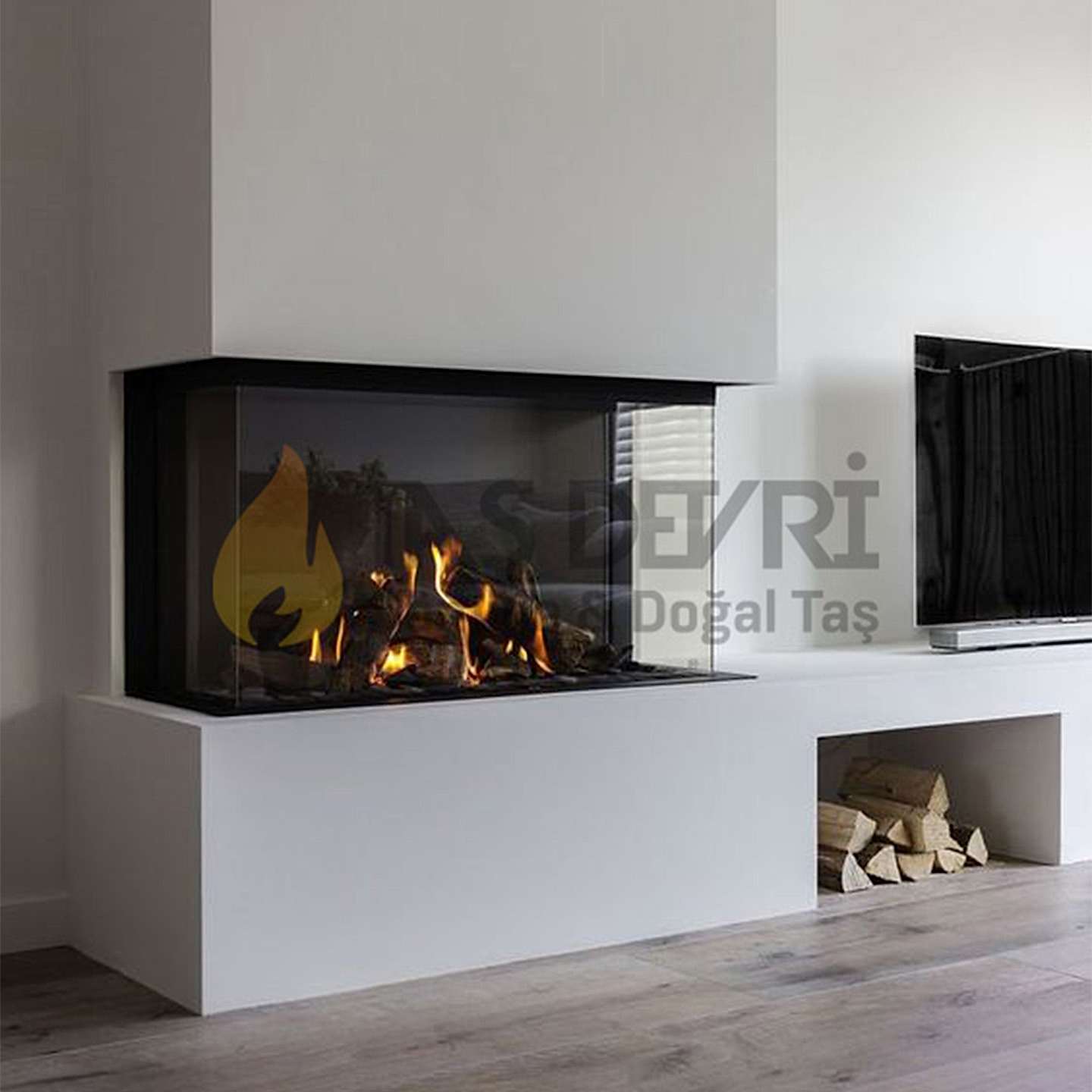 TD - DOĞALGAZLI ŞÖMİNE 4