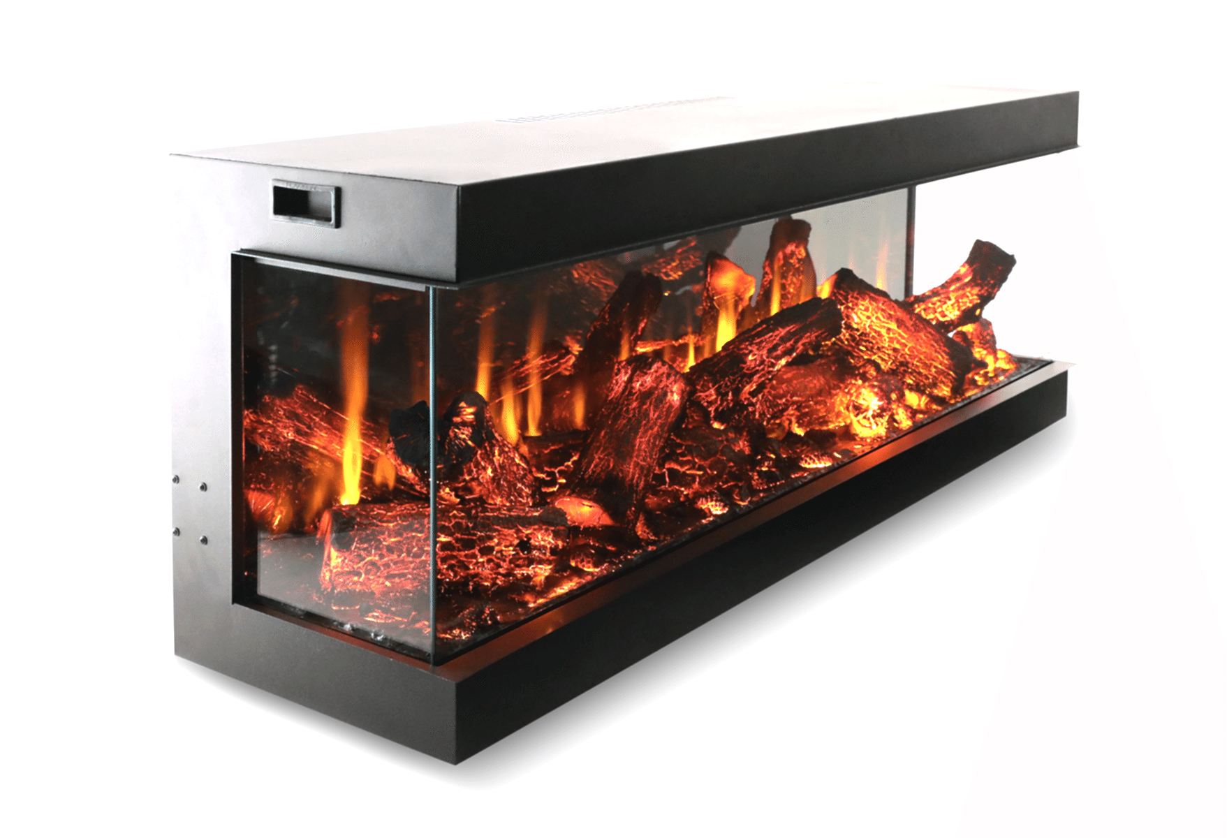 TD - Isıtıcılı Elektrikli U Tip Şömine 140 cm