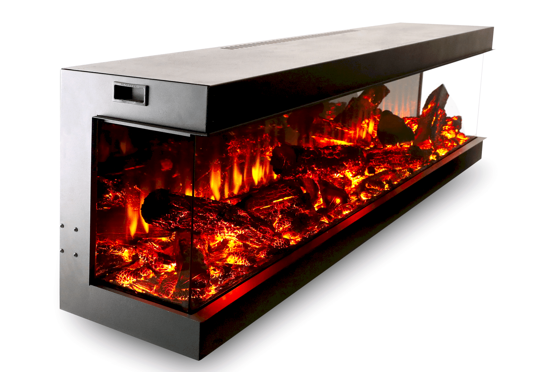 TD - Isıtıcılı Elektrikli U Tip Şömine 180 cm