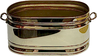 Altın Elips Odunluk Kovası