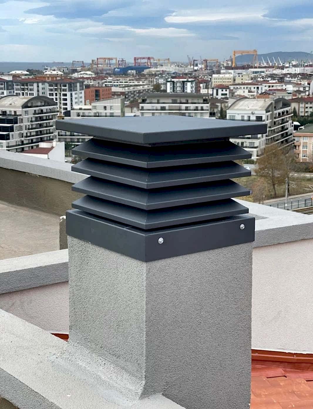 Akıllı Sistem Baca Şapkası M2