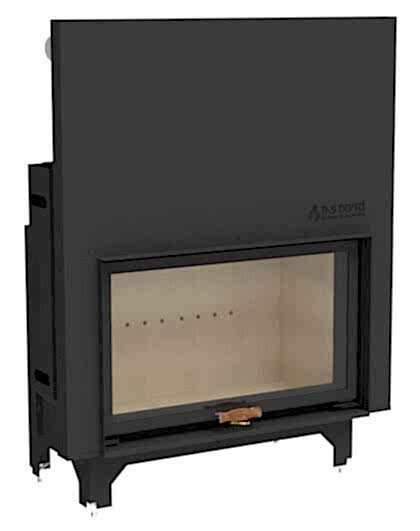 Düz Asansörlü Şömine Haznesi 80X65