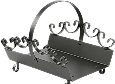 Siyah Metal Açık Odunluk