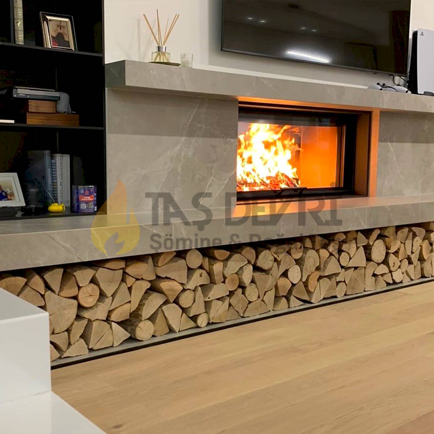 TD-Düz Odunlu Şömine4