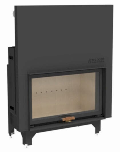 Düz Asansörlü Şömine Haznesi 90X55 