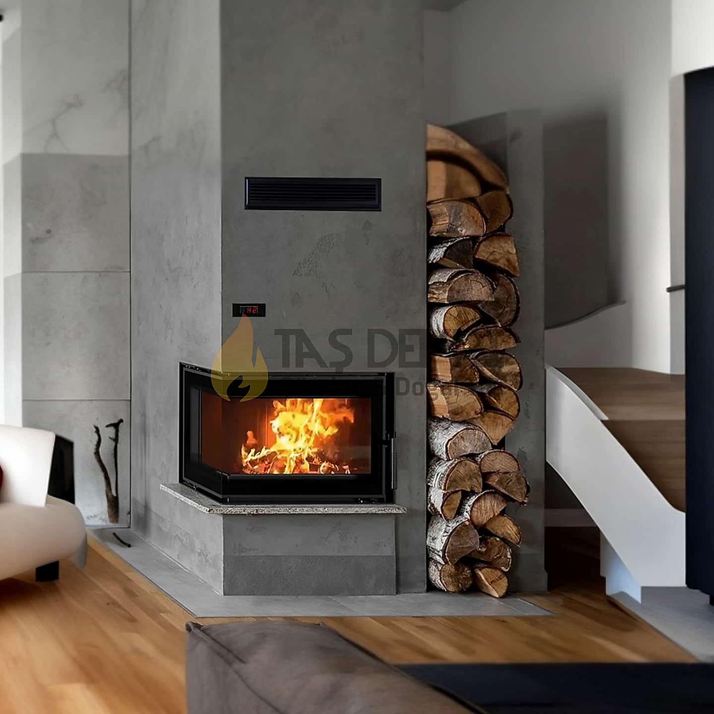 Sulu Sistem Şömine 6