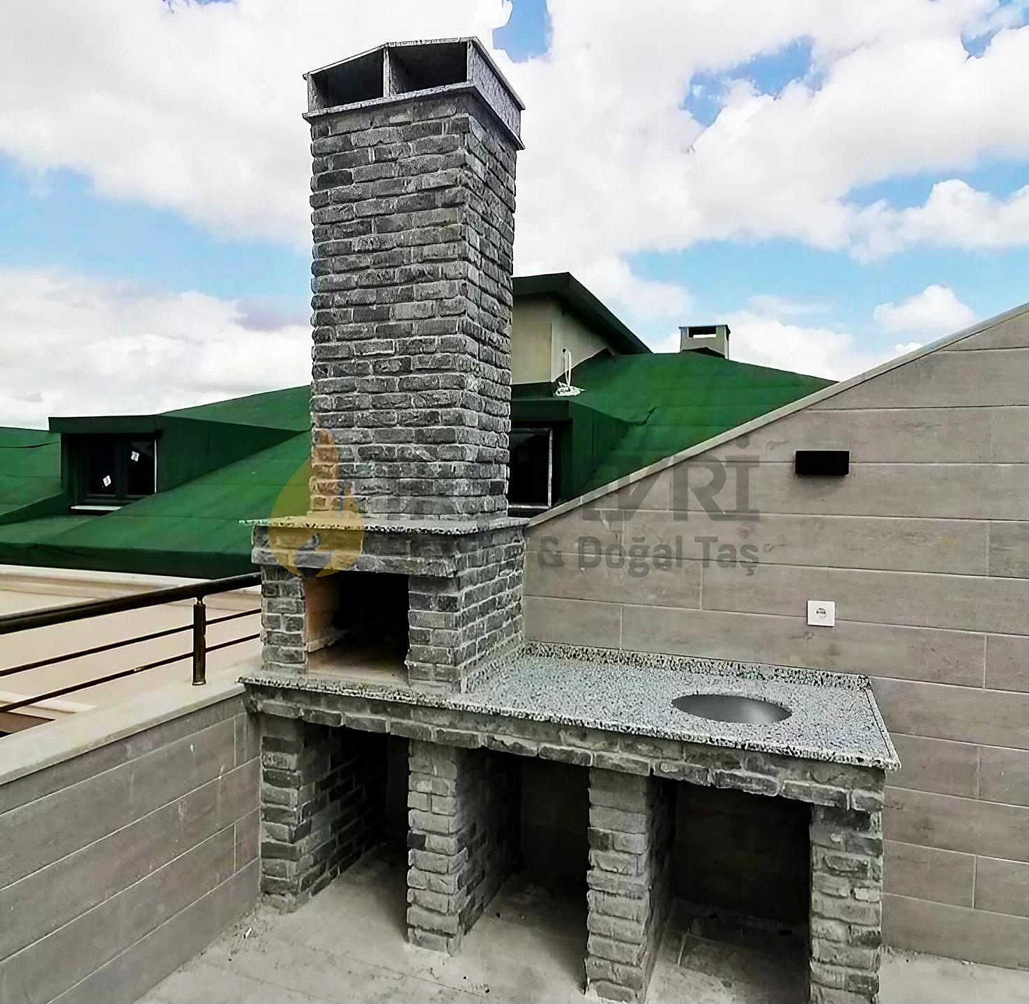 Tezgahlı Kültür Tuğlası Barbekü