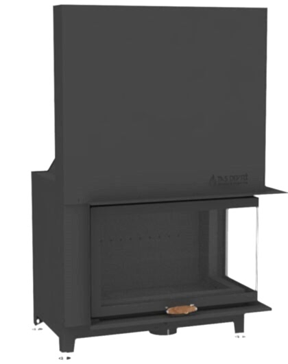 L Tip  Şömine Haznesi 80 İç Döküm 