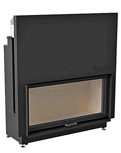 Düz Asansörlü Şömine Haznesi 100X50