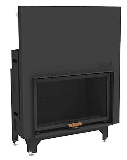 Düz Asansörlü Şömine Haznesi 80X55 İç Döküm