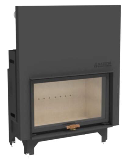 Düz Asansörlü Şömine Haznesi  80X55 