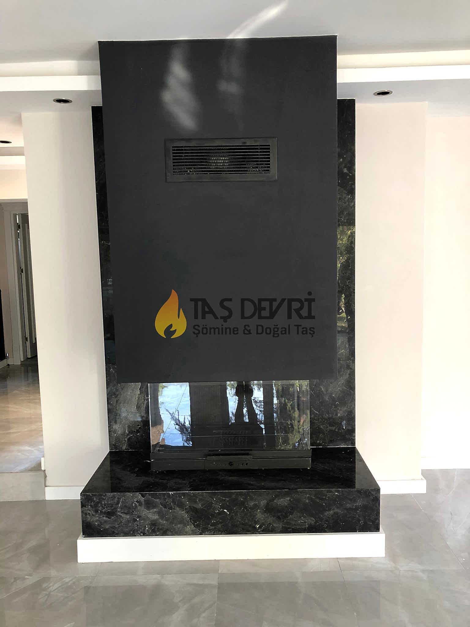 Üç Açık Odunlu Şömine 4