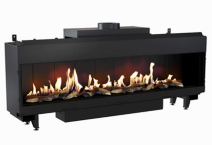 Kratki Düz Doğalgazlı Şömine Leo 200