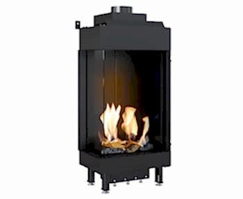 Kratki L Doğalgazlı Şömine Leo 45x68 sol açık