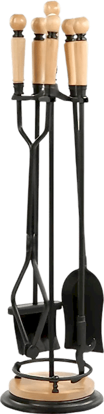 Ahşap Kulplu Maşa Takımı