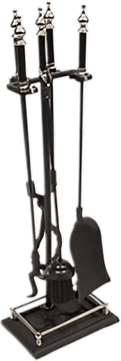 Altın Kulplu Siyah Süvari Maşa Takımı