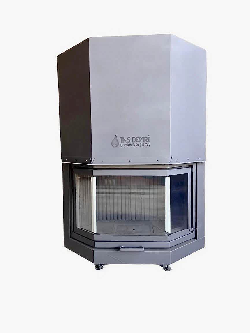 Prizmatik Şömine Haznesi 90